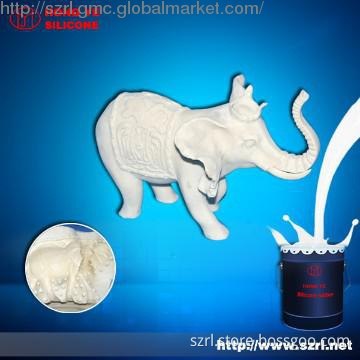 gypsum cornice making silicone rubber mold
